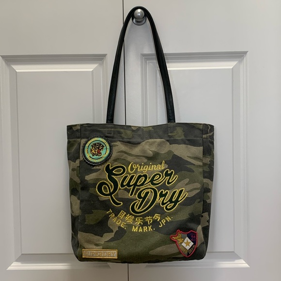 Superdry Canvas Tote Bag - Picture 1 of 10